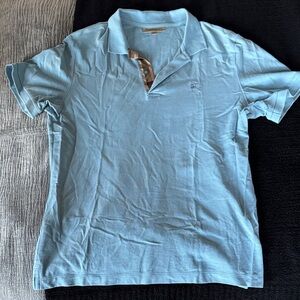 Burberry Sky Blue Polo Shirt